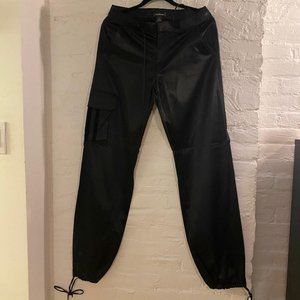 Cargo Pant, Charmeuse w/ Ribbon detail on pockets